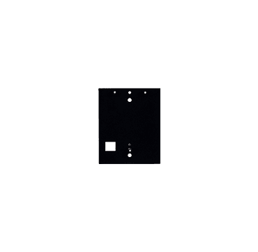 Instalação em superfície – Placa traseira – 1/2/3 módulos