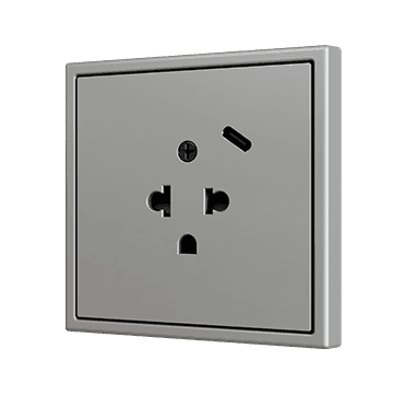 ZS70 – Tomada euroamericana com USB C