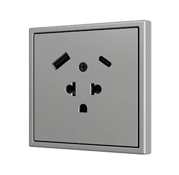ZS70 – Tomada euroamericana com USB C + A