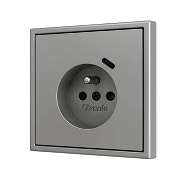 ZS70 – Tomada francesa com USB C